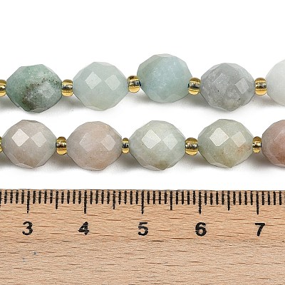 Natural Flower Amazonite Beads Strands G-N342-149I-02-1