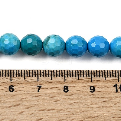 Natural Magnesite Beads Strands G-P598-E-8mm-02-1