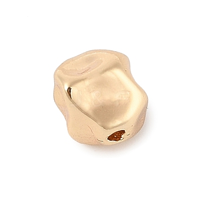 Nuggets Brass Beads KK-F889-01G-06-1
