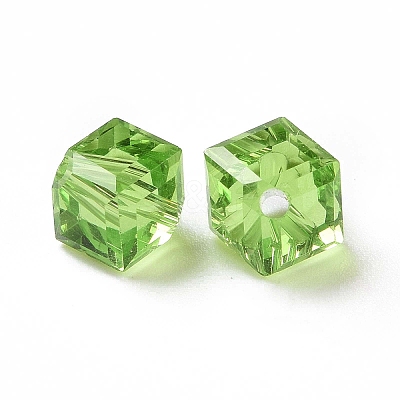 Imitation Austrian Crystal Beads SWAR-F069-6x6mm-15-1