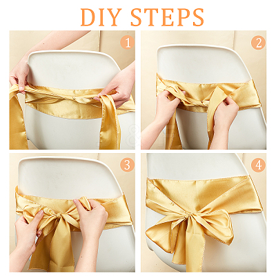 Polyester Ribbon DIY-WH0321-45-1