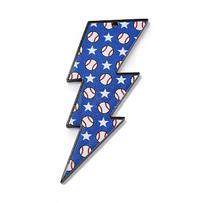 Double-side Printed Opaque Acrylic Pendants FIND-D283-09J-1