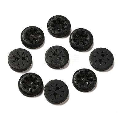Carved 2-Hole Basic Sewing Buttons LS-NNA0YZG-1