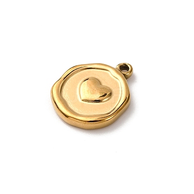 304 Stainless Steel Pendants STAS-I348-02G-02-1