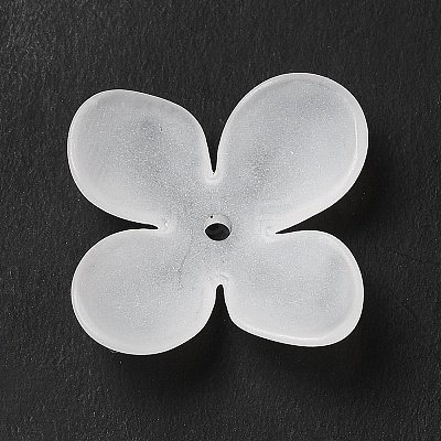 Transparent Acrylic Bead Caps MACR-J122-02-1
