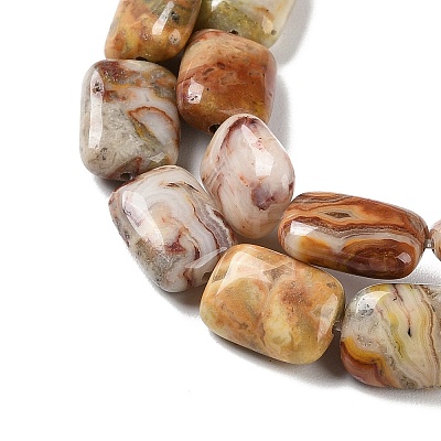 Natural Crazy Lace Agate Beads Strands G-K357-D08-01-1