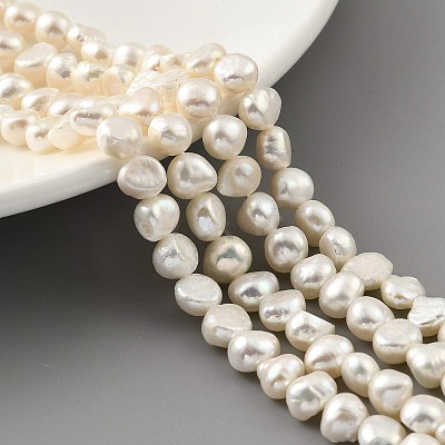 Natural Cultured Freshwater Pearl Beads Strands PEAR-A006-07B-1