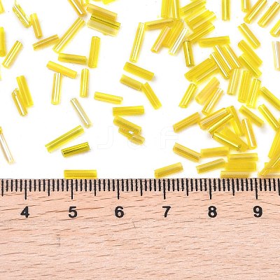 Glass Round Bugle Beads SEED-XCP0001-47C-1