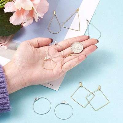 Stainless Steel Wire Pendants STAS-TA0004-43-1