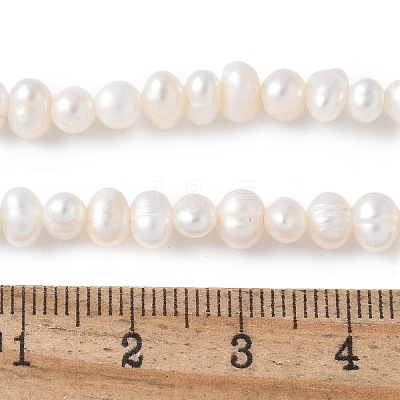 Natural Cultured Freshwater Pearl Beads Strands PEAR-I007-07Q-04A-02-1