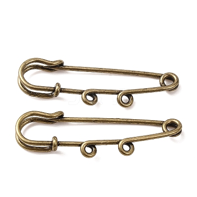 304 Stainless Steel Safety Pins Brooch Findings SA-CBA4160-04B-AB-1