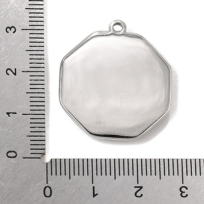 304 Stainless Steel & Natural Paua Shell Pendants SH-CBA7184-01D-P-1