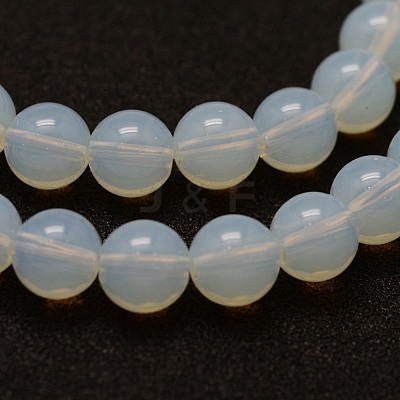Opalite Beads Strands X-G-G687-30-8mm-1