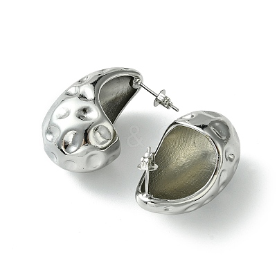 Brass Stud Earring EJEW-C072-05P-1