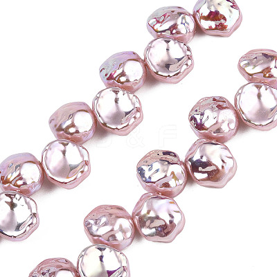 ABS Plastic Imitation Pearl Beads Strands KY-N015-12-A03-1