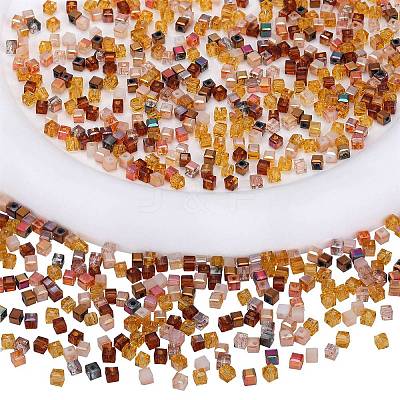 2 Bags Imitation Artificial Crystal Glass Beads GLAA-SZ0001-95A-05-1