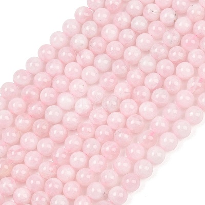 Pink Color Natural Madagascar Rose Quartz Beads Strands G-F641-01-B-1