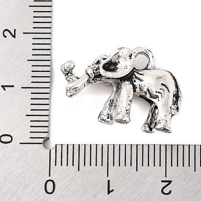 Tibetan Style Alloy Pendants TIBEP-E100-AS-1