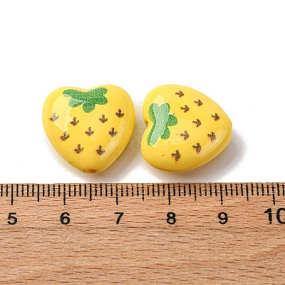 Opaque Acrylic Beads MACR-V001-01B-1