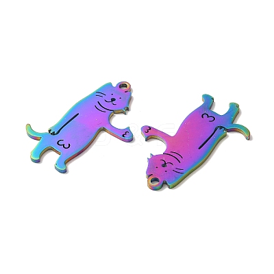 Ion Plating(IP) 304 Stainless Steel Pendants STAS-H212-31MC-1