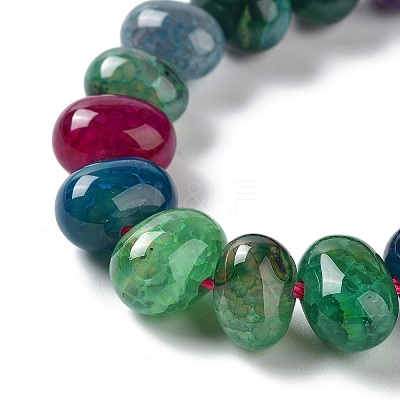 Natural Agate Beads Strands G-G021-03B-14-1