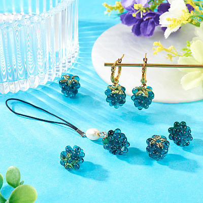 4Pcs Handmade Lampwork Beads LAMP-TA0002-24C-1