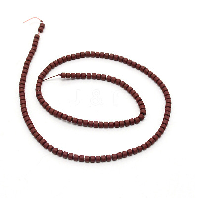 Non-magnetic Synthetic Hematite Beads Strands G-WH0018-01N-1