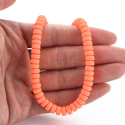 Handmade Polymer Clay Beads Strands LS-CLAY-N008-39-1