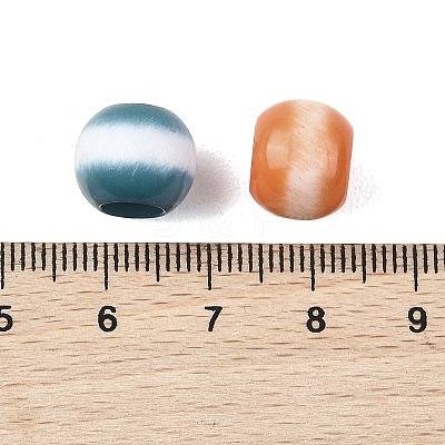 Opaque Acrylic European Beads OACR-Z036-05C-01-1