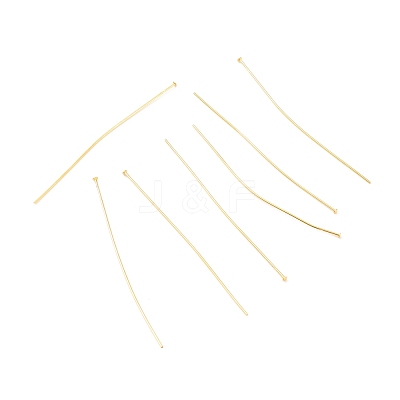 Brass Flat Head Pins KK-F824-114G-G-1
