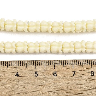 Synthetic Coral Carved Beads Strands CORA-C004-04-1