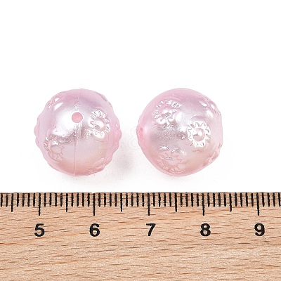 Imitation Pearl Acrylic Beads AC-CBAAA05-08A-1