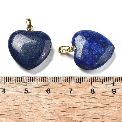 Dyed Natural Lapis Lazuli Pendants G-G956-B07-G-1