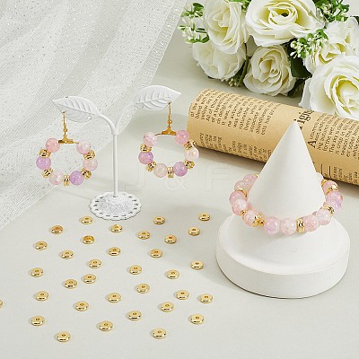 Brass Beads KK-BBC0021-17F-1