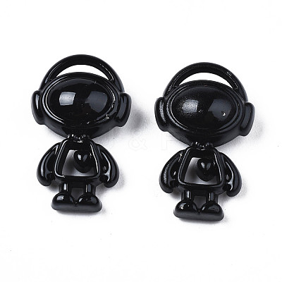 Spray Painted Alloy Pendants PALLOY-T077-163-1