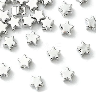 SHEGRACE Brass Star Beads XGRPCU149-299P-1