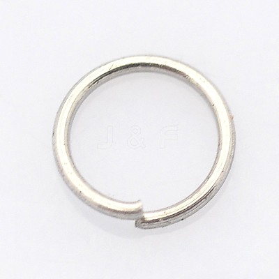 304 Stainless Steel Open Jump Rings X-STAS-E067-02-4mm-1