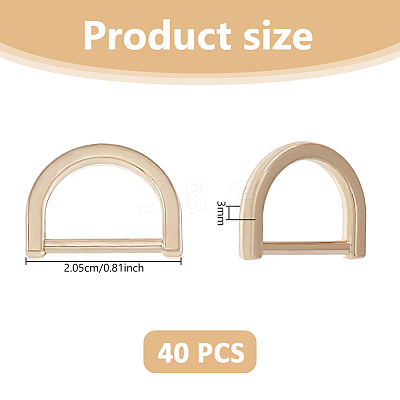 40Pcs Zinc Alloy Bag Strap Adjuster Buckles FIND-DC0007-62-1