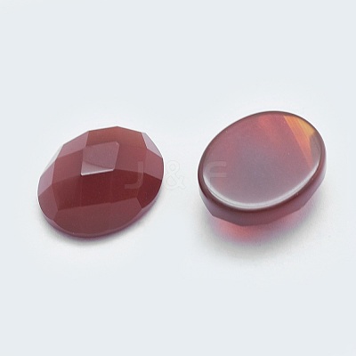 Natural Carnelian Cabochons G-G760-A01-1
