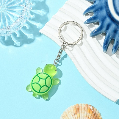 Tortoise Resin Keychain KEYC-YW00149-02-1