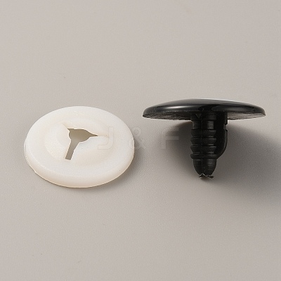 Plastic Doll Safety Eyes DIY-WH0386-99D-1