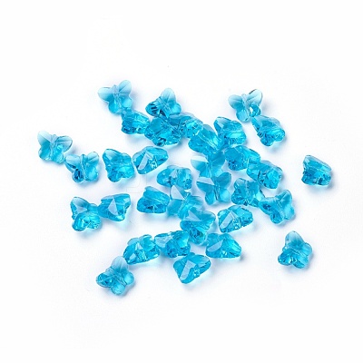 Transparent Glass Beads GLAA-P037-02A-16-1