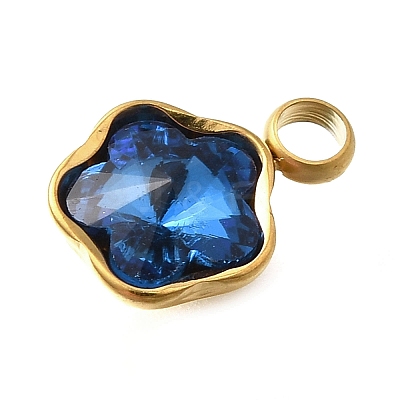 304 Stainless Steel Pendants STAS-Q346-02G-02-1