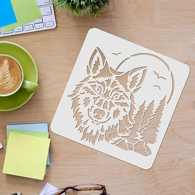 Plastic Reusable Drawing Painting Stencils Templates DIY-WH0172-259-1