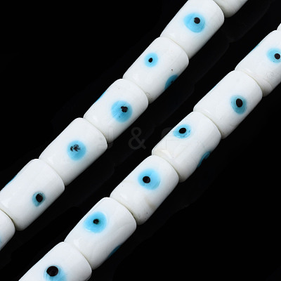Handmade Evil Eye Lampwork Beads LAMP-N029-013I-1
