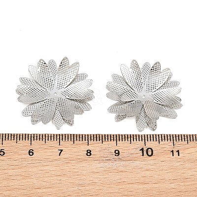 Brass Filigree Cabochons KK-CBACEE9-02B-P-1
