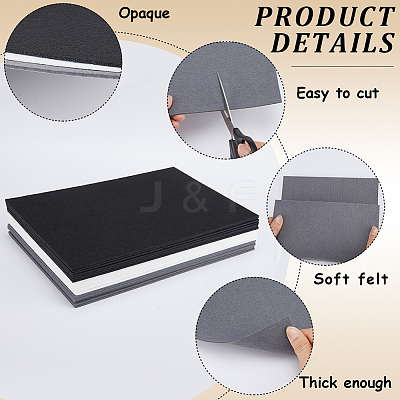 21Pcs 3 Colors Non Woven Felt Fabric SENE-CP0001-01A-1