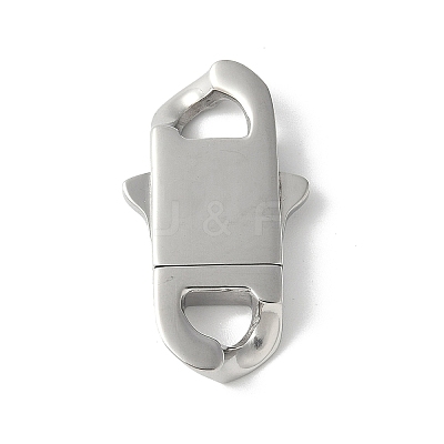316 Surgical Stainless Steel Bayonet Clasps STAS-H234-01P-03-1