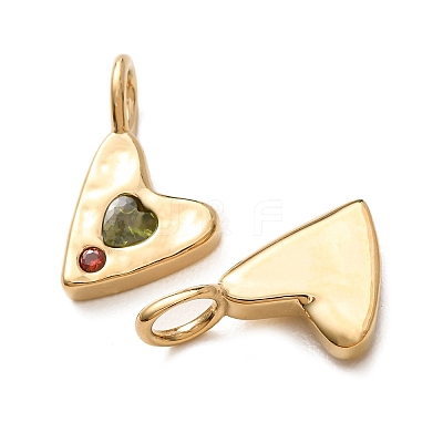 304 Stainless Steel Pendants RB-CBAE384-01B-G-1