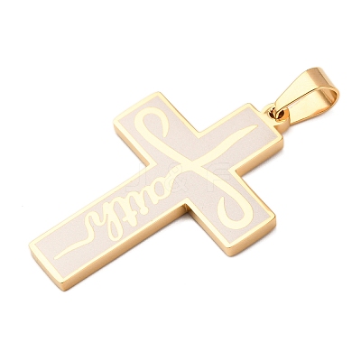 304 Stainless Steel Pendants STAS-P421-16A-1